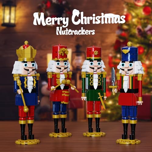 Christmas Nutcracker Building Kits, 943 PCS V104455