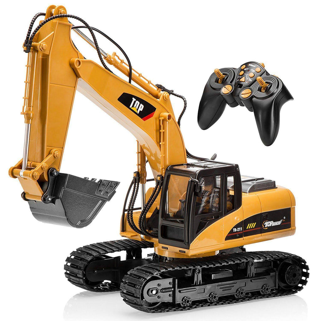 Metal Construction Toys RC Excavator Y675