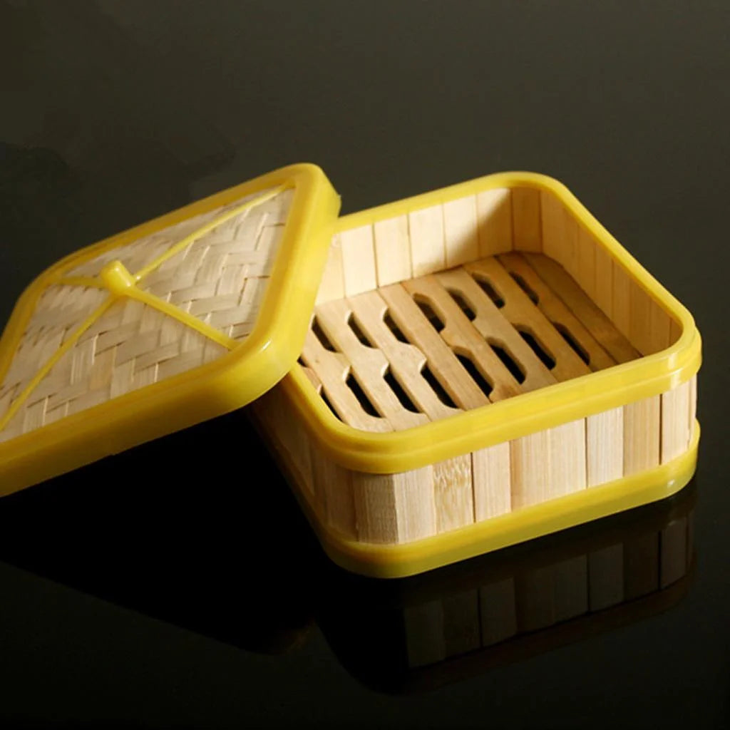 5 inch Bamboo Basket Steamer D171
