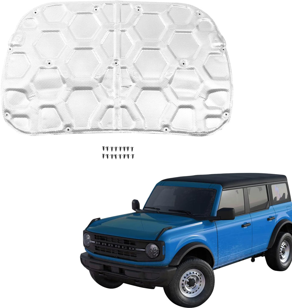 Cotton Car Hood Soundproof Mat Pack of 2 Q808781