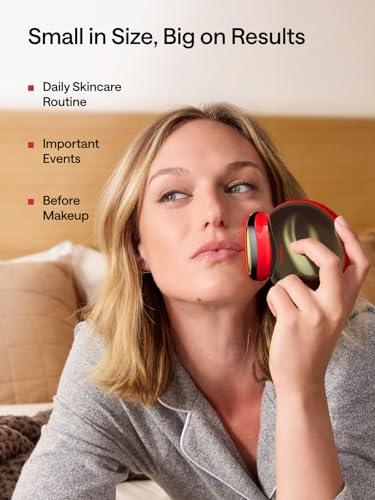 Facial Toning Device, Microcurrent Facial Device, Red Light Therapy, 4 Modes, 5 Intensity Levels D365