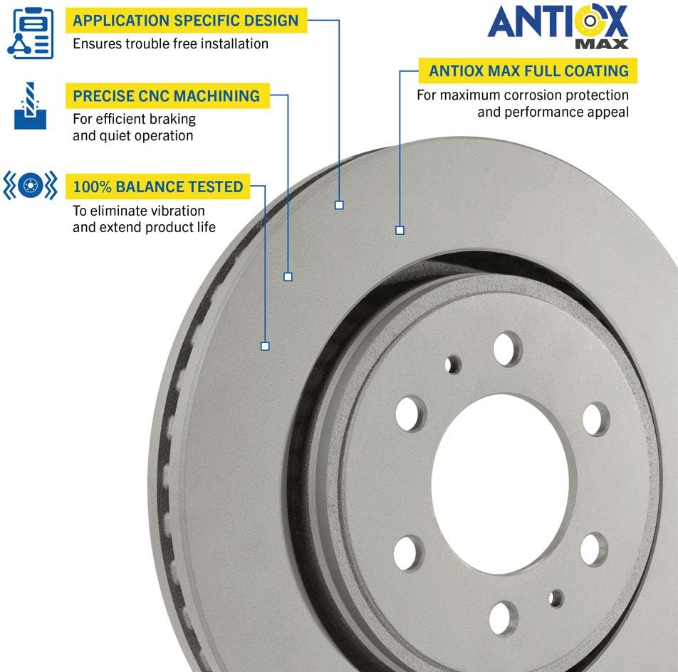 Ceramic Brake Kit Calipers Rotors L507634
