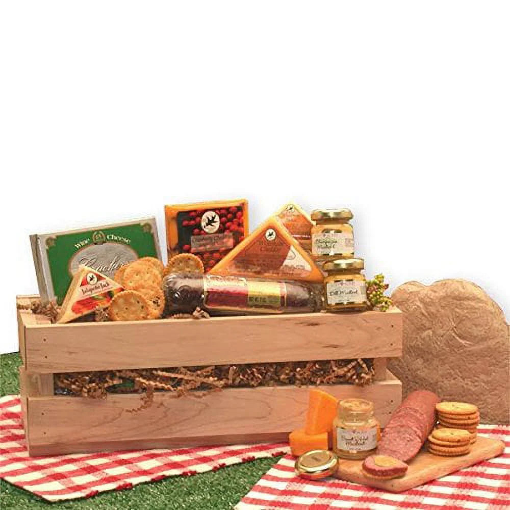 Sausage and Cheese Gift Crate P180