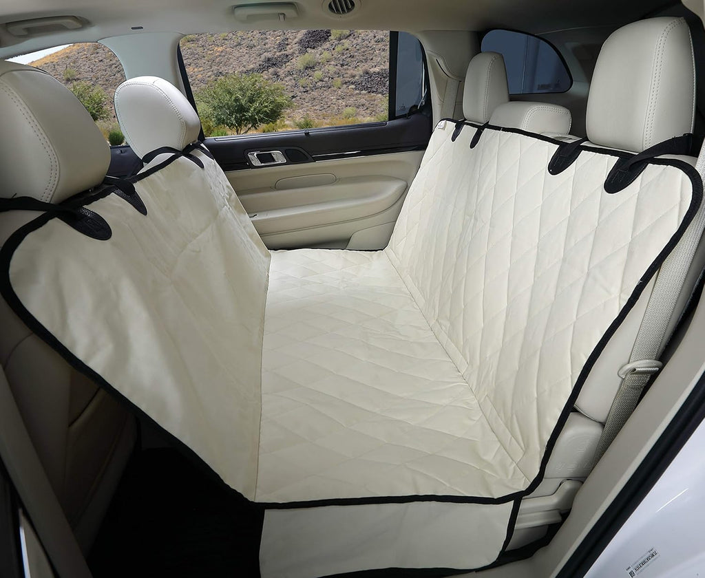Grey Dog Seat Cover with Hammock O724550