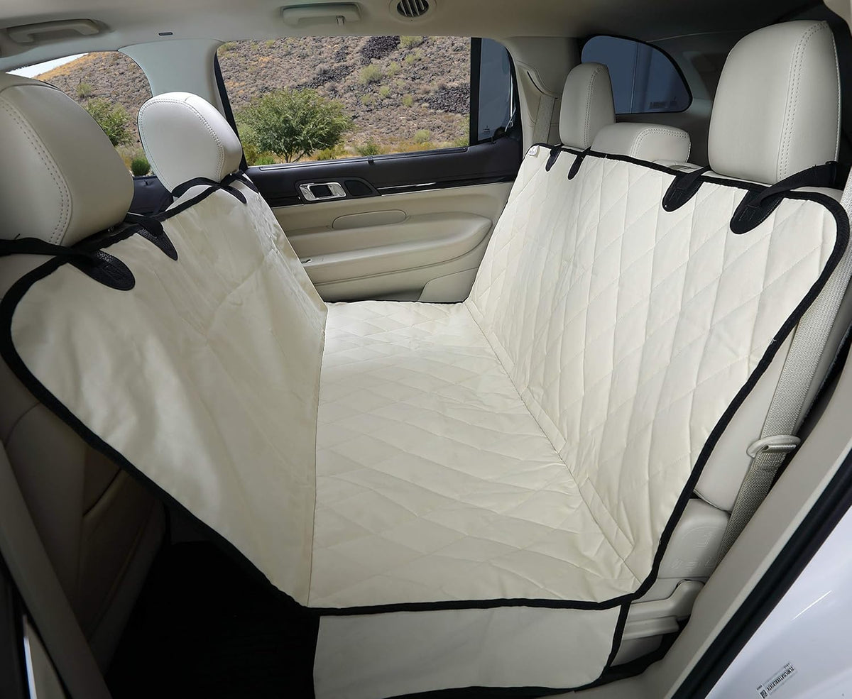 Grey Dog Seat Cover with Hammock O724550