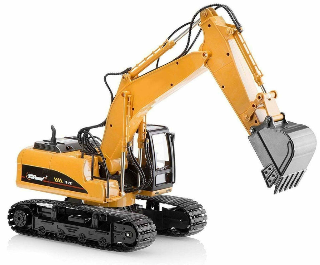 Metal Construction Toys RC Excavator Y675