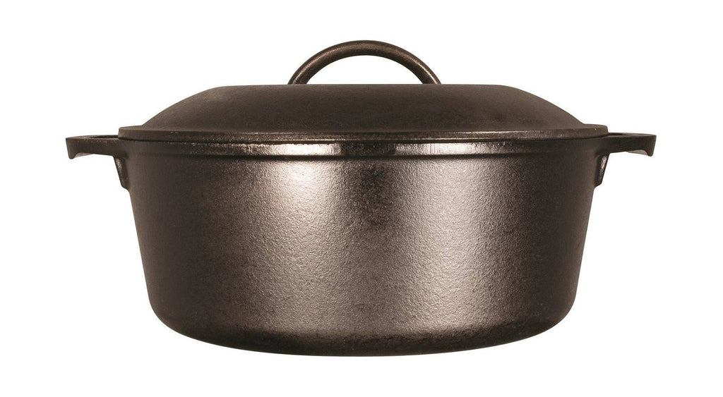 Pre-Seasoned Cast Iron Dutch Oven 5-Quart E305