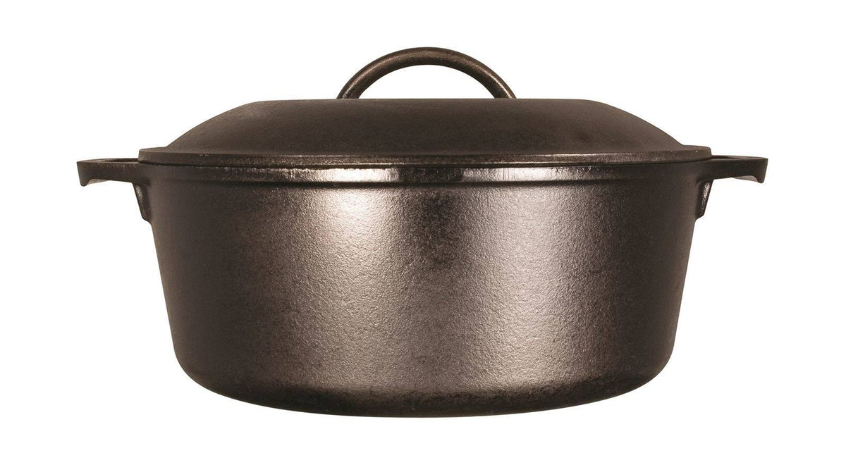 Pre-Seasoned Cast Iron Dutch Oven 5-Quart E305