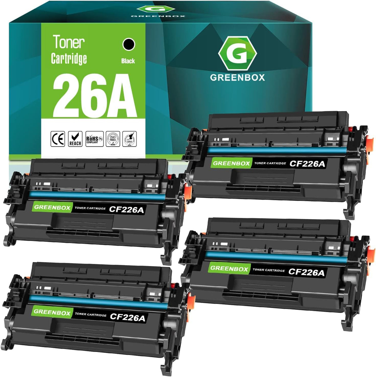 Compatible Toner Cartridge Replacement 4 Black L7524