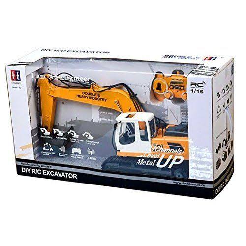 Metal Construction Toys RC Excavator Y675