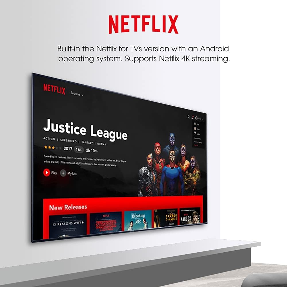 4K HDR Android TV Streaming Media Player V5390