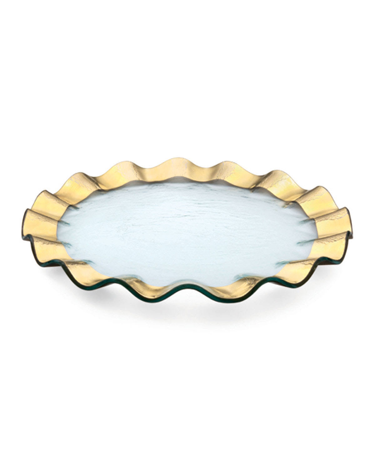 13 Gold Buffet Plate R3567
