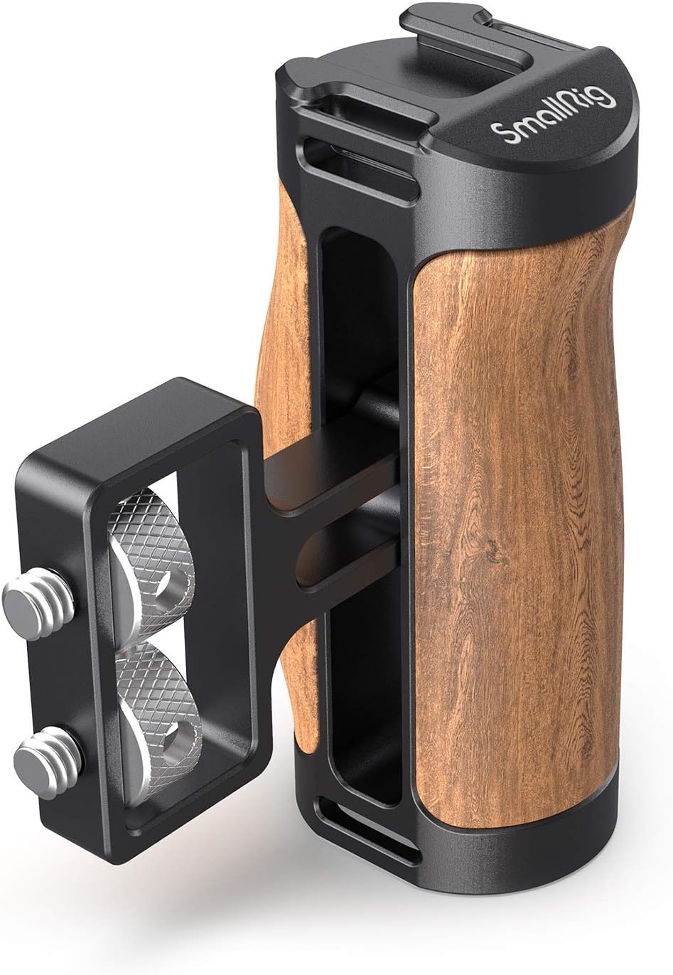 Wooden Mini Handle Side Handgrip with 1/4-20 Screws J933