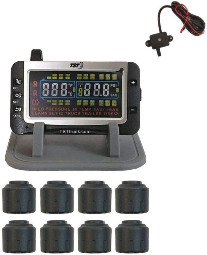 Tire Pressure Monitor with 4 Cap Sensors with Color Display K67211