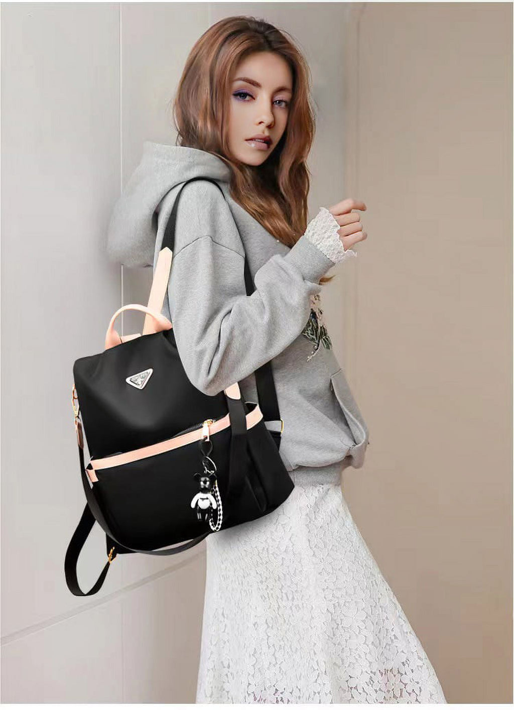Small Nylon Anti-theft Travel Shoulder Bag P824