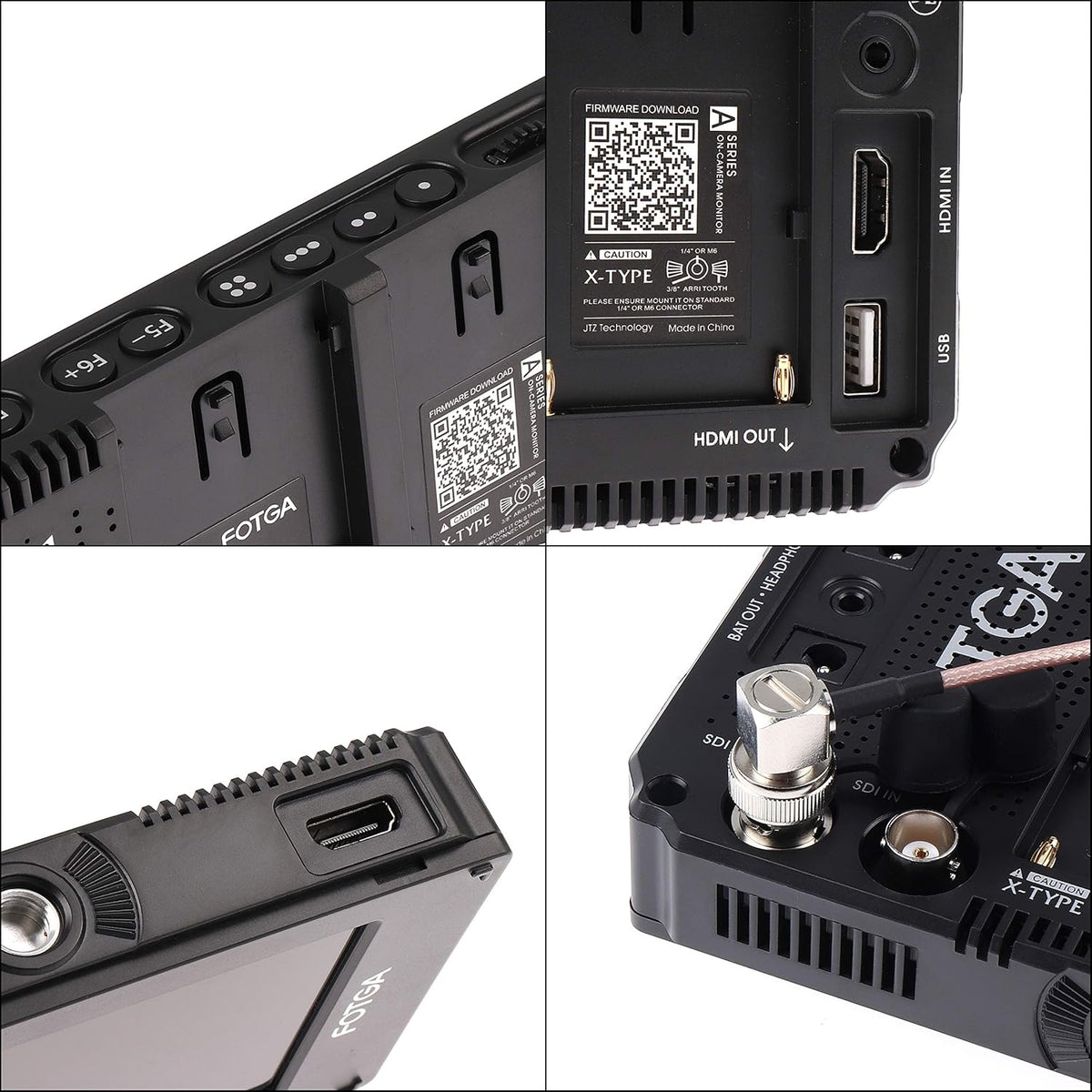 5inch Touchscreen Camera Field Monitor with Battery Charger Carry Case I44792