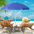 6.5ft Beach Umbrella with Sand Anchor and Tilt B41707