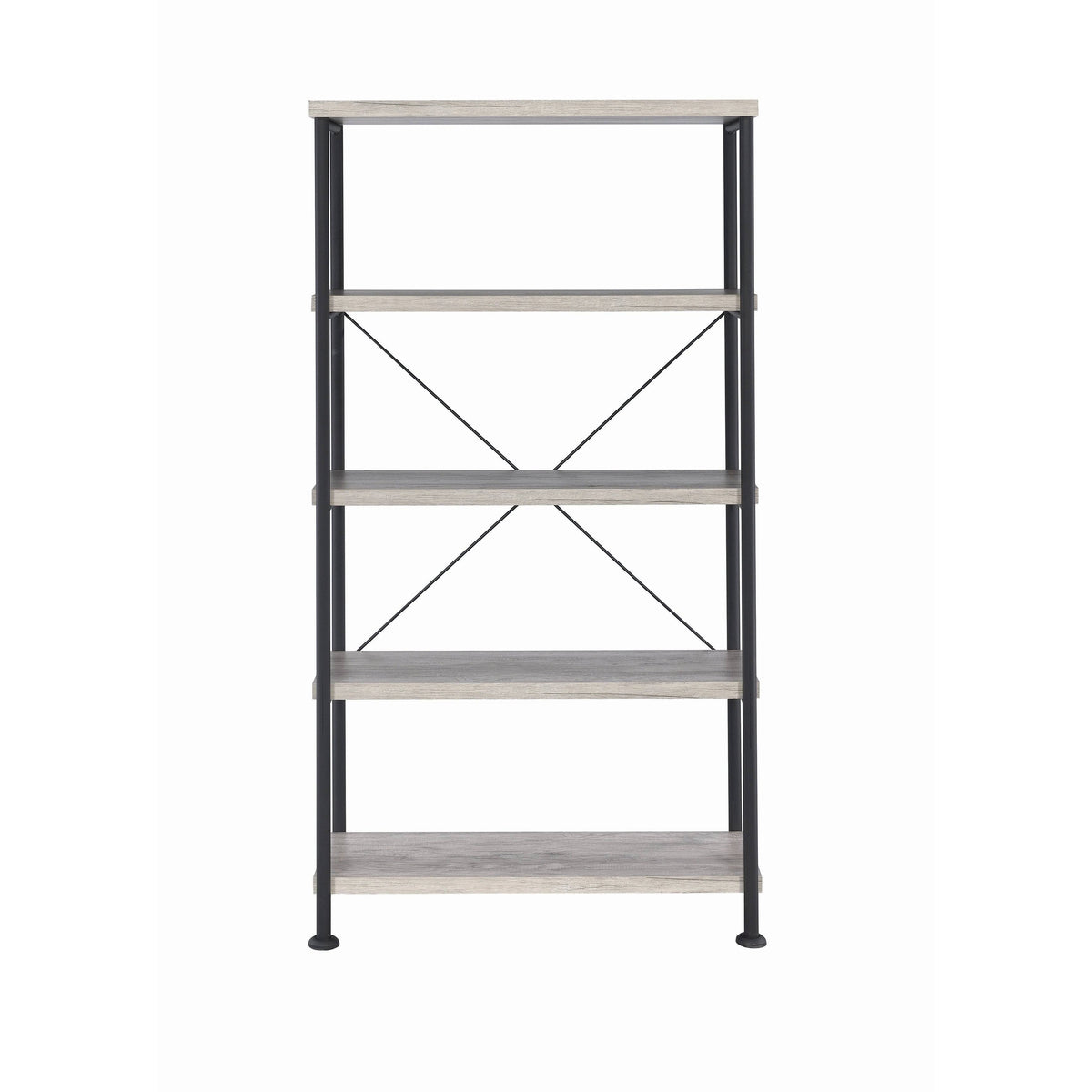 Antique Nutmeg 4-Shelf Bookcase T4973