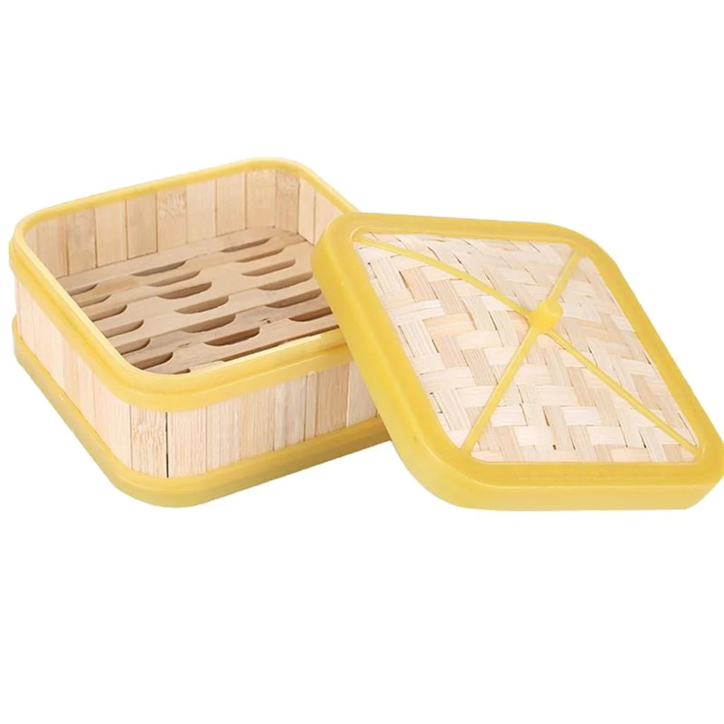 5 inch Bamboo Basket Steamer D171