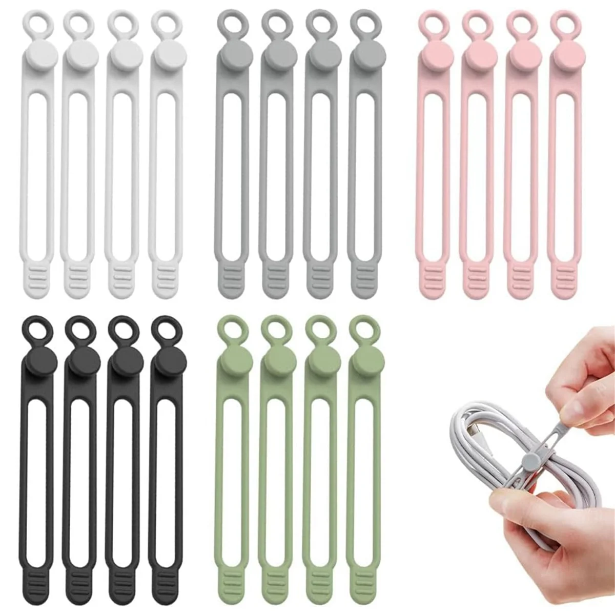 Silicone Cord Organizer W21850