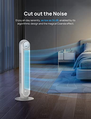 70° Oscillating 42 Inch Quiet Tower Heater with Remote A887