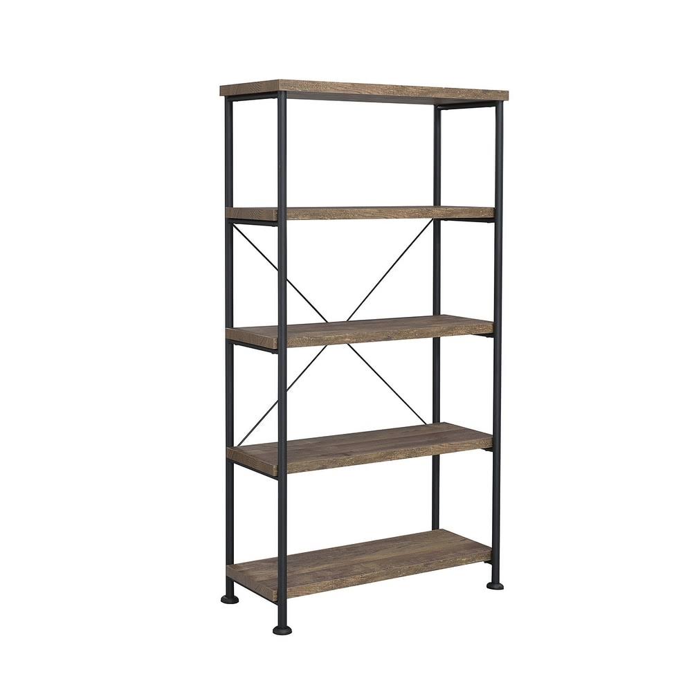 Antique Nutmeg 4-Shelf Bookcase T4973