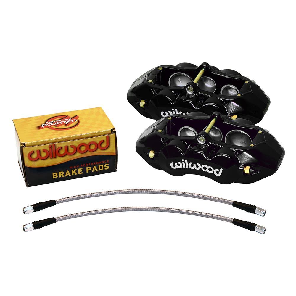 Black Front Caliper Kit W963