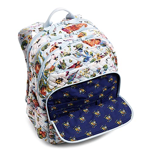 Cotton XL Campus Backpack, Charcoal Medallion M6073