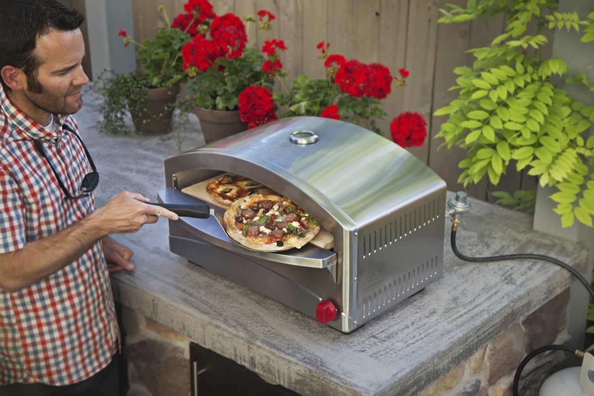 Stainless Steel Artisan Pizza Oven D5571
