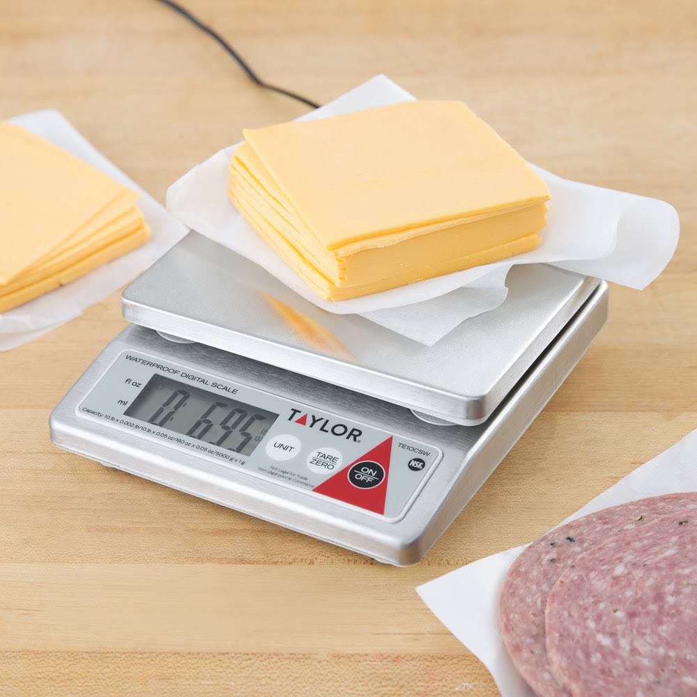 Water Resistant Digital Portion Control Scale 10-Pound A605