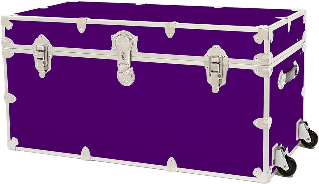 Royal Blue Storage Trunk with Removable Wheels C508