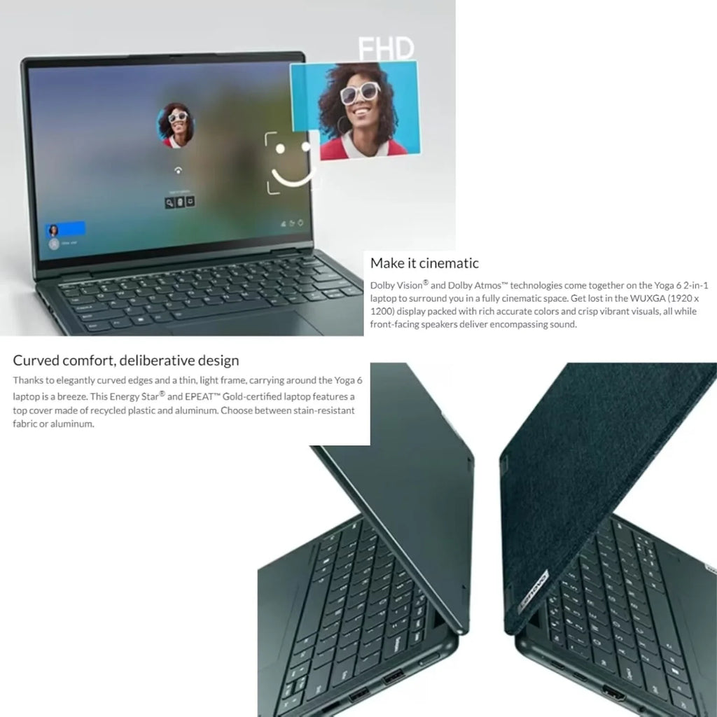13.3" WUXGA 2-in-1 Touchscreen Laptop with 8GB RAM 1TB SSD N10989