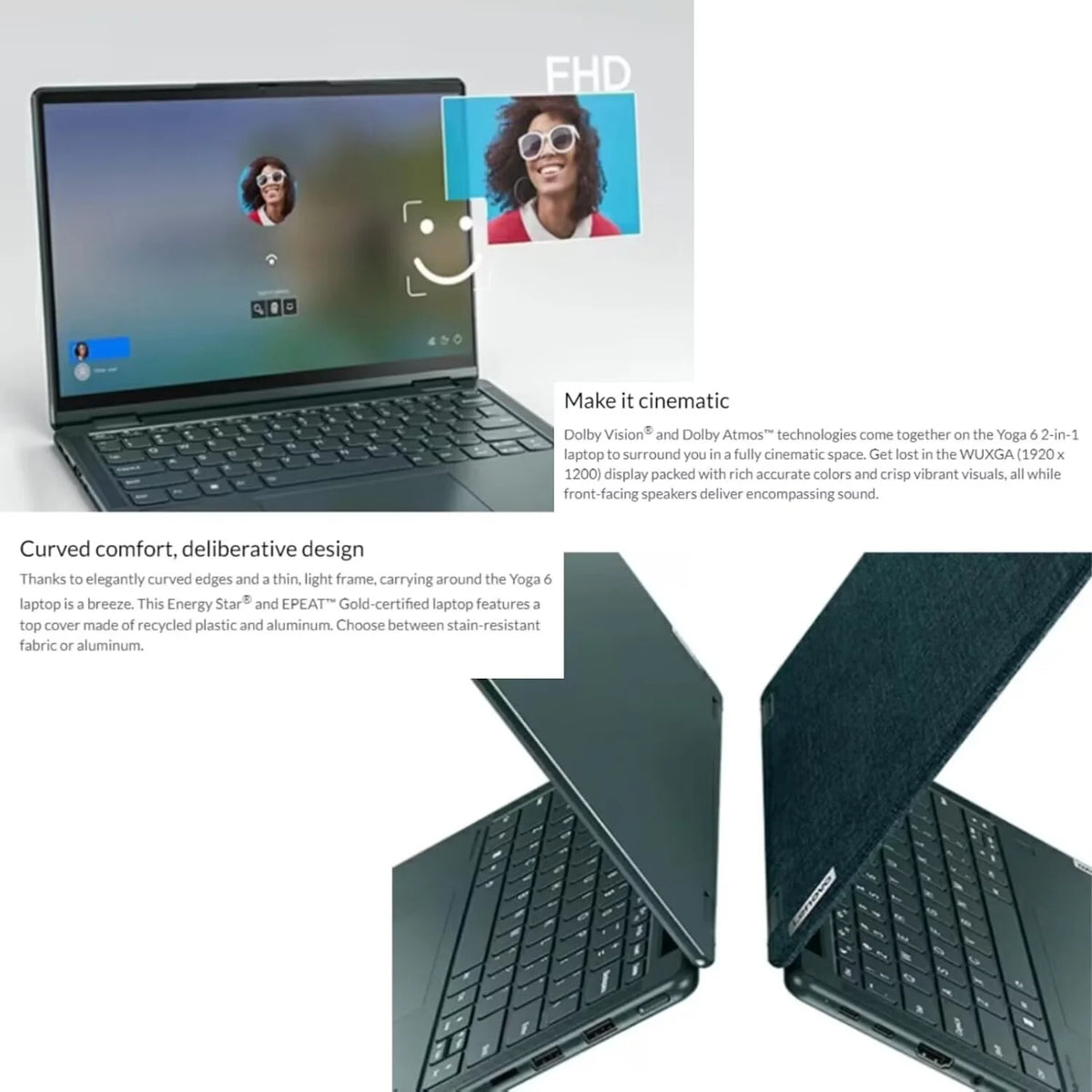 13.3" WUXGA 2-in-1 Touchscreen Laptop with 8GB RAM 1TB SSD N10989