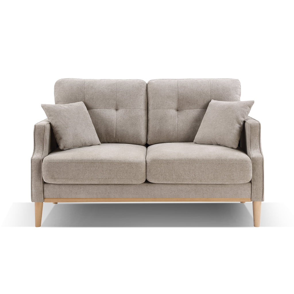 Cream 2 Seater Sofa with Waterproof Fabric G882848