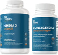 Omega 3 Fish Oil and Ashwagandha Capsules P705