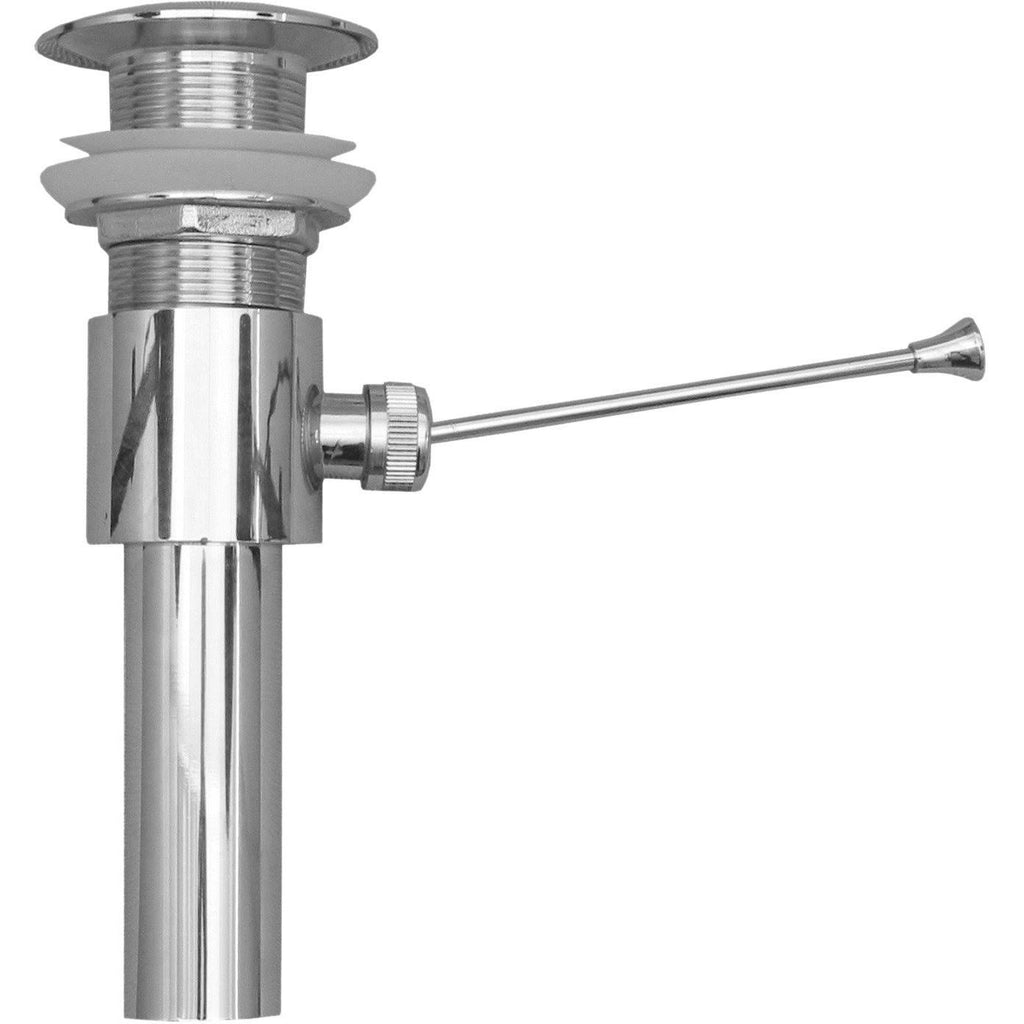 Brushed Nickel Pop-Up Mechanical Drain F36040