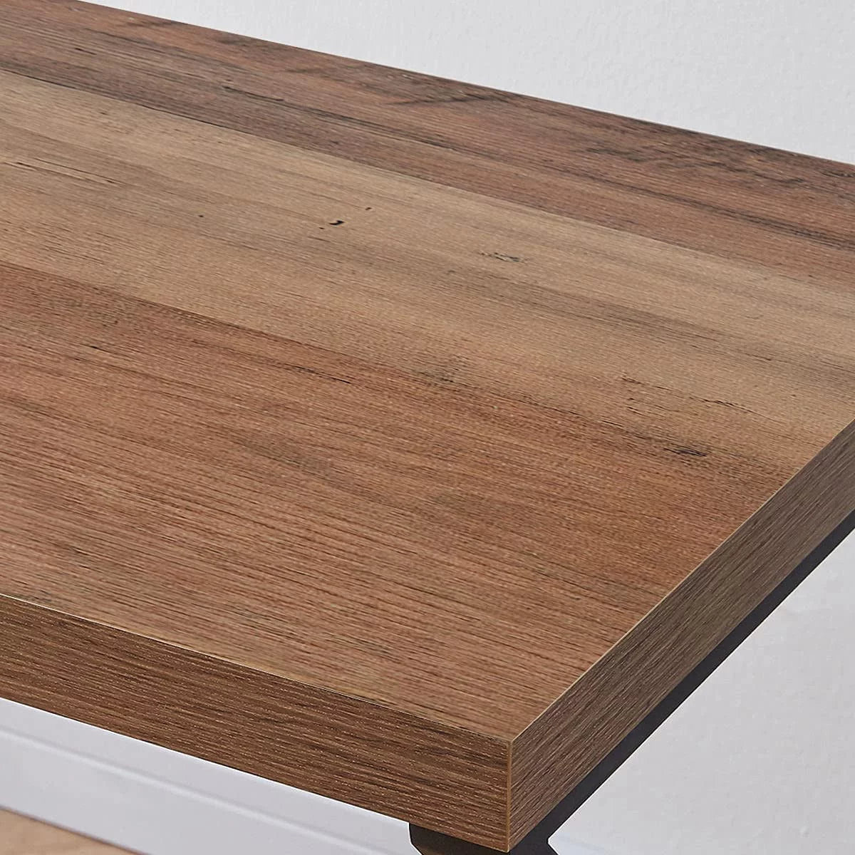 55 Inch Wood and Metal Desk P756416