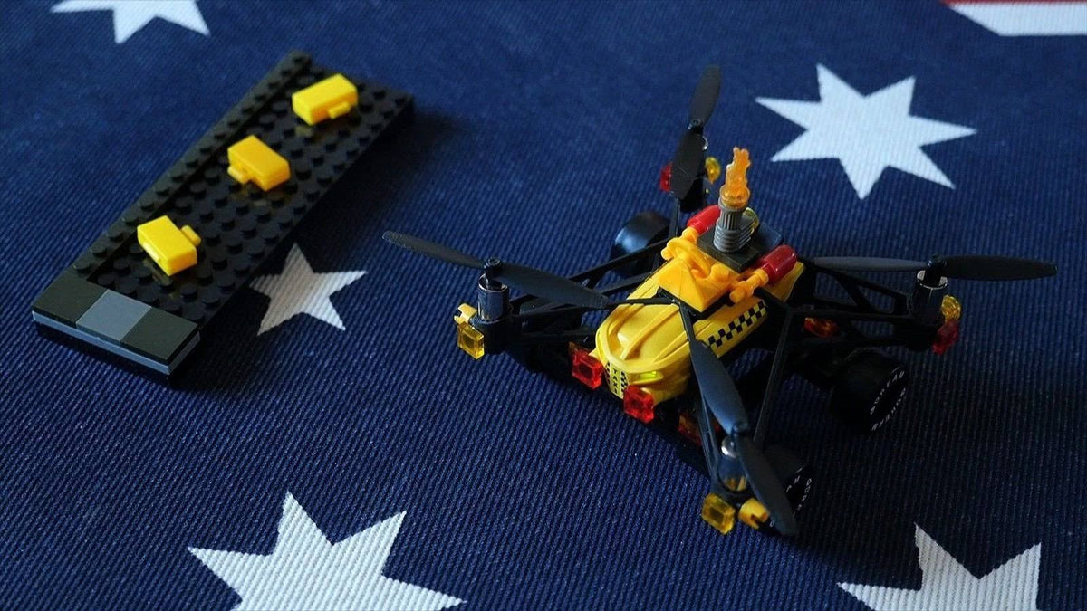 Yellow Mini Drone with Aerial VGA Camera K716