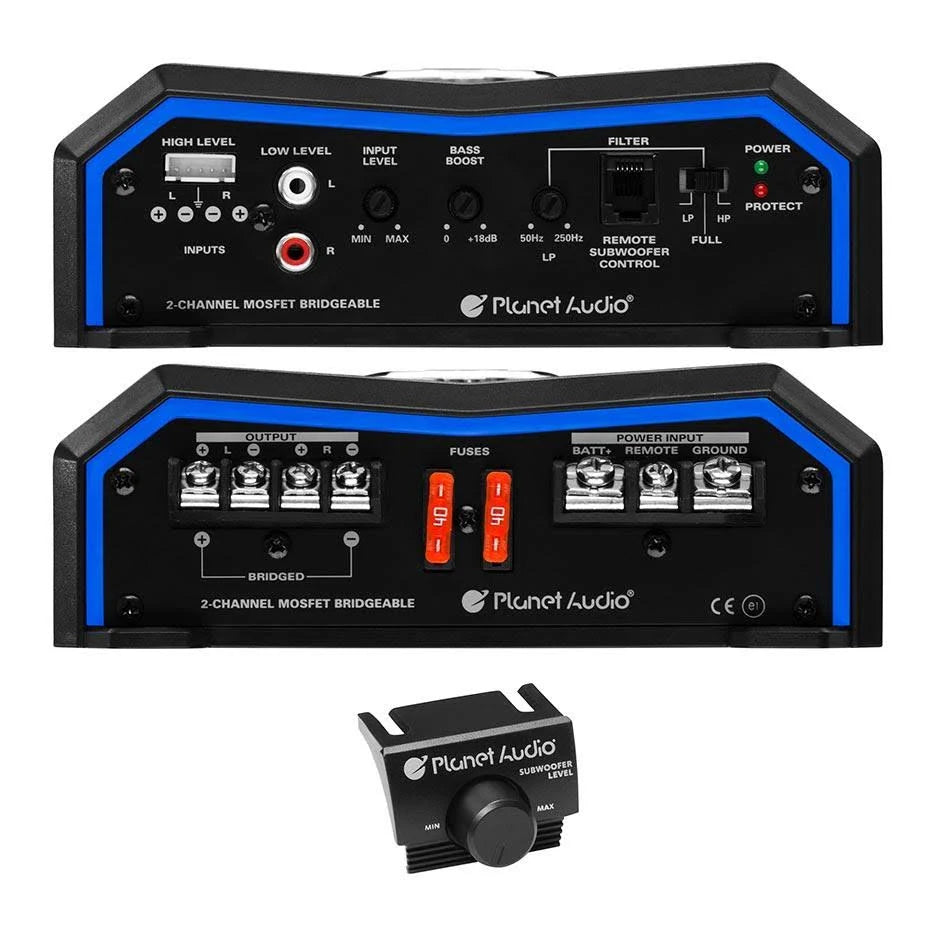 Class AB 2-Channel Car Amplifier 3000W W449143