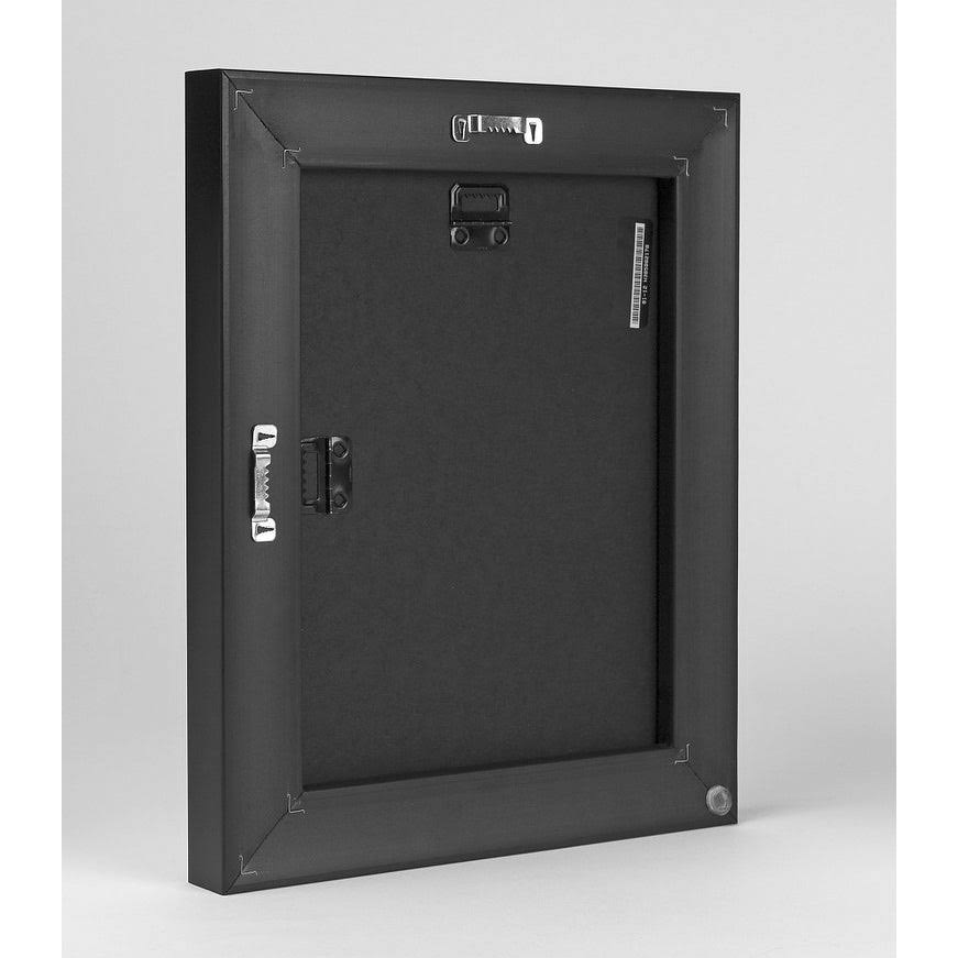 Brown Wood II Black Float Frame Canvas Art - 24 x 24 G15500