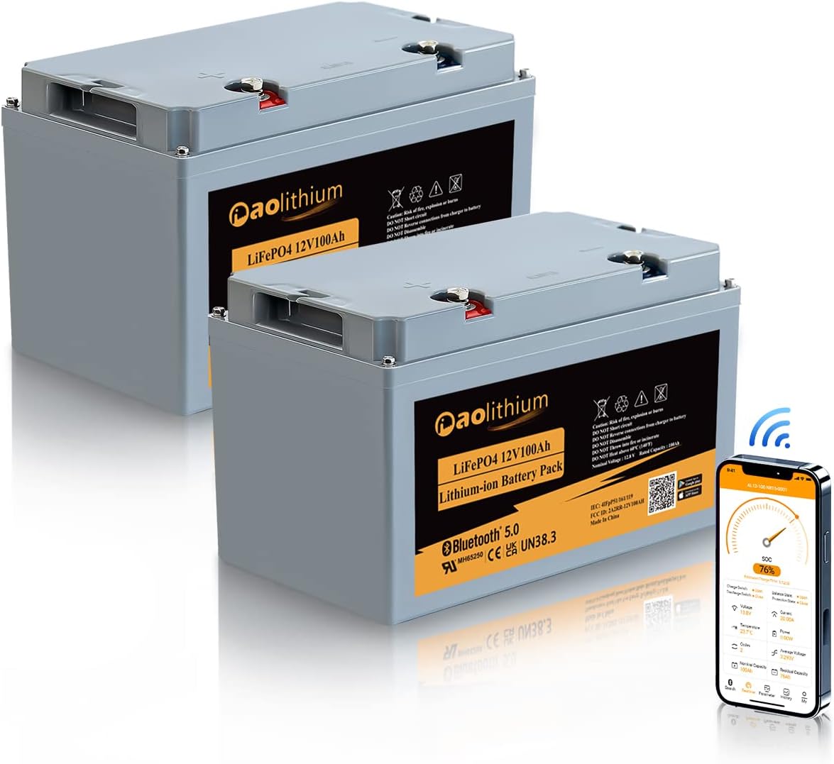 12V 10Ah LiFePO4 Battery with F2 Terminals H649342