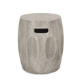Contemporary Lightweight Concrete Accent Side Table Y111081
