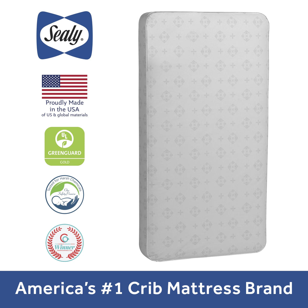 2-Stage Antibacterial Baby Crib & Toddler Mattress A333654