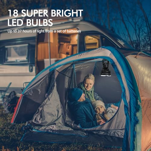Portable Camping Light with Ceiling Fan A878