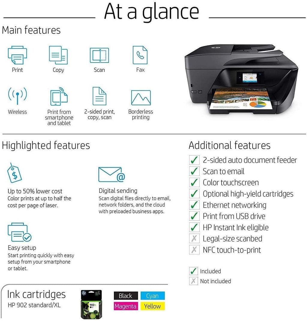 HP OfficeJet Pro Color Inkjet All-in-One Wireless Printer I3349