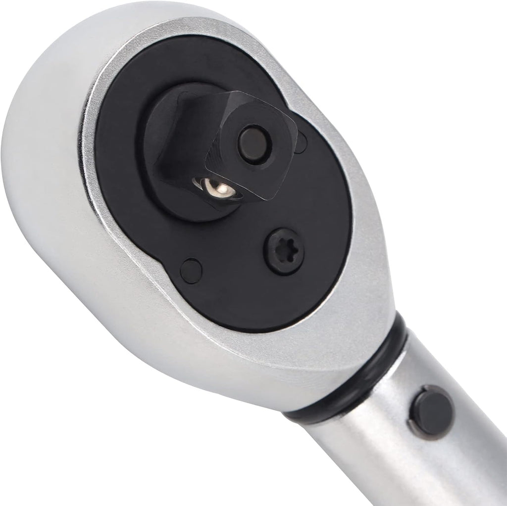 3/8-Inch Drive Click Torque Wrench, 2.5～45 Ft-Lbs, Preset, Dual Torque Scales, Pack of 2 F593488