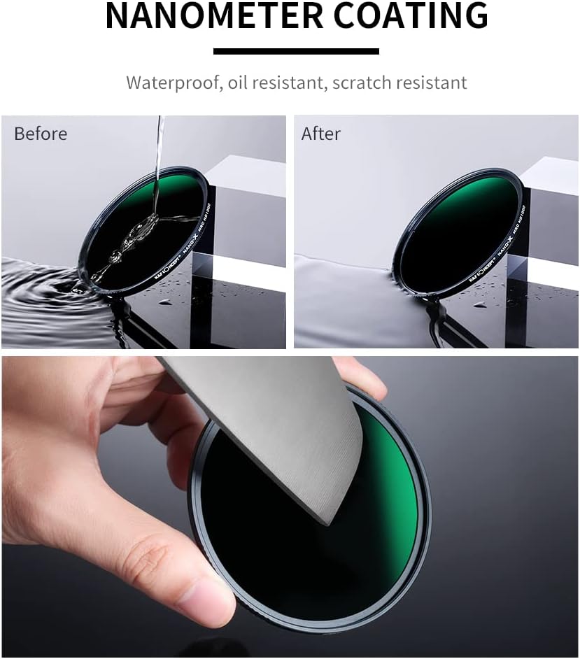 82mm Fixed ND Filter ND4 Pack of 2 L430