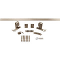 Barn Door Hardware Set, 96 Inches, White Bronze E782