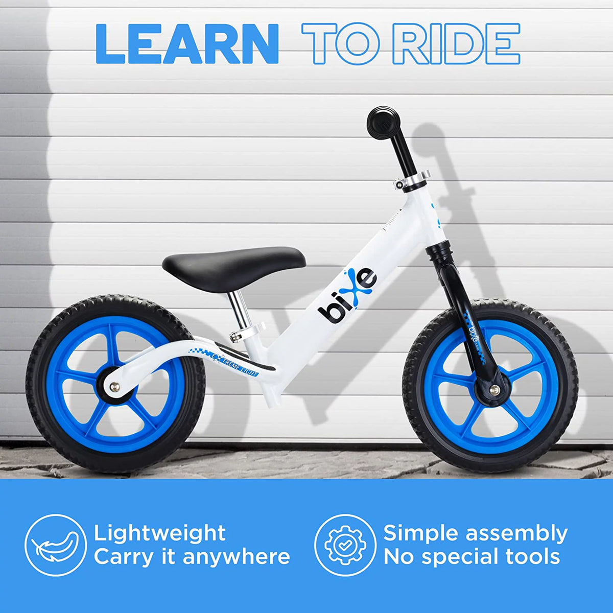 Aluminum Toddler Balance Bike Lightweight 12” No-Pedal Purple J815315