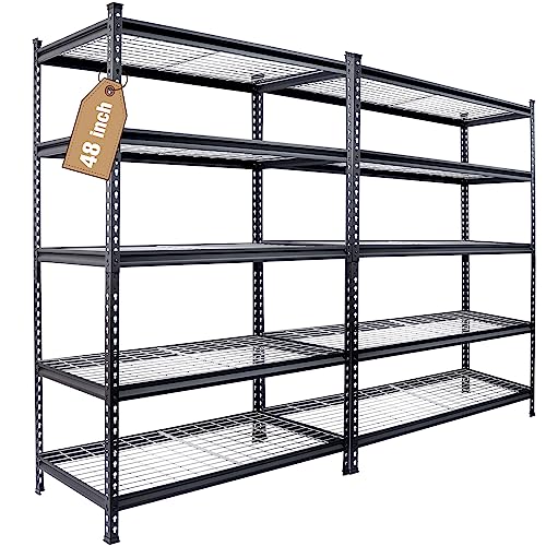 5-Tier Heavy Duty Adjustable Metal Shelving Unit M7400